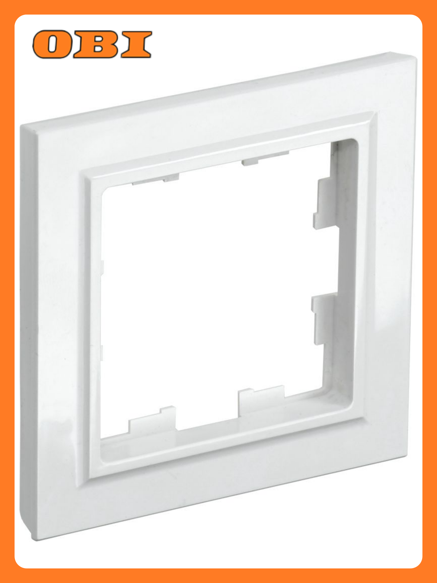 BRITE Рамка 1-мест. РУ-1-БрБ бел. IEK