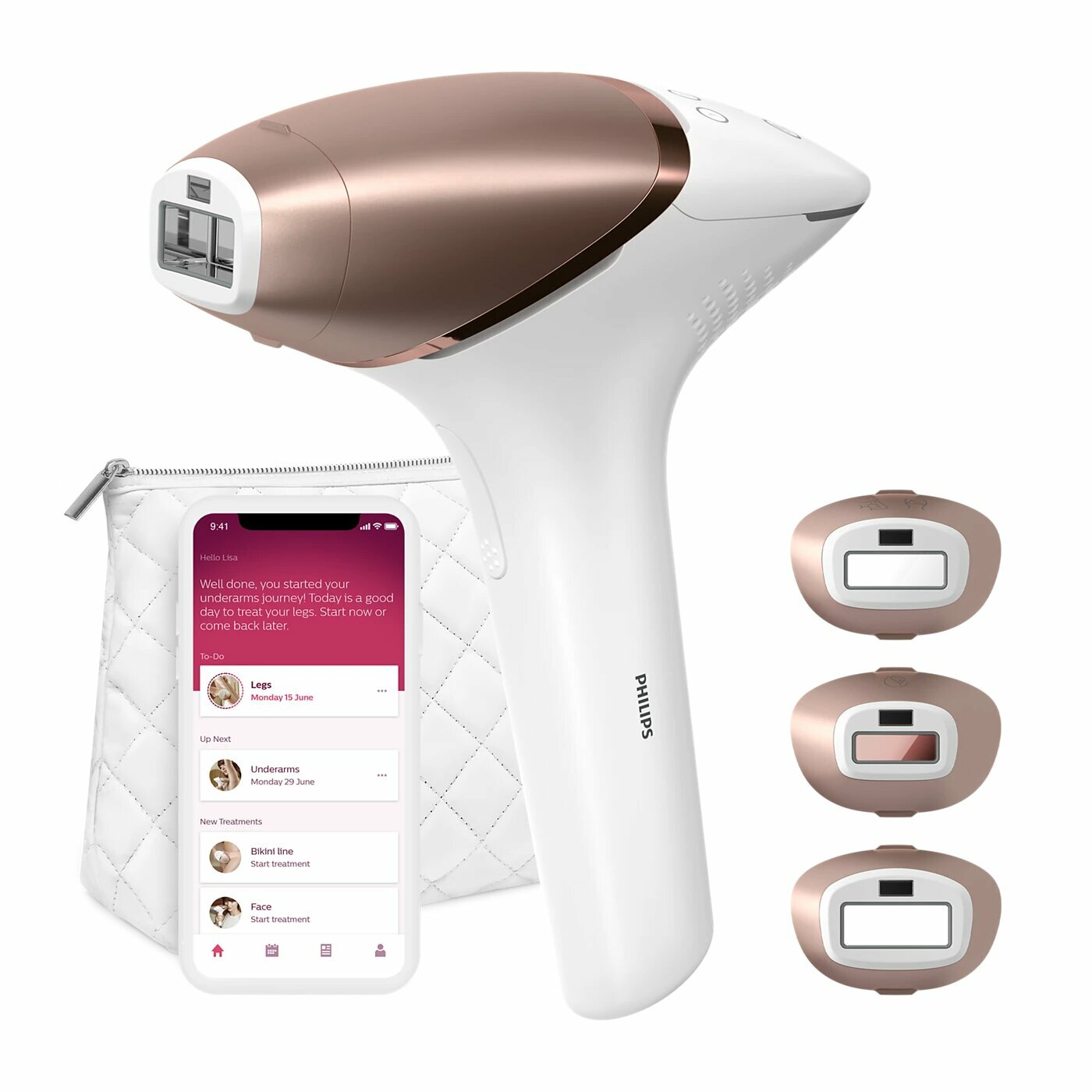 Фотоэпилятор Philips Lumea 9000, для лица, тела, зоны бикини, подмышечных впадин