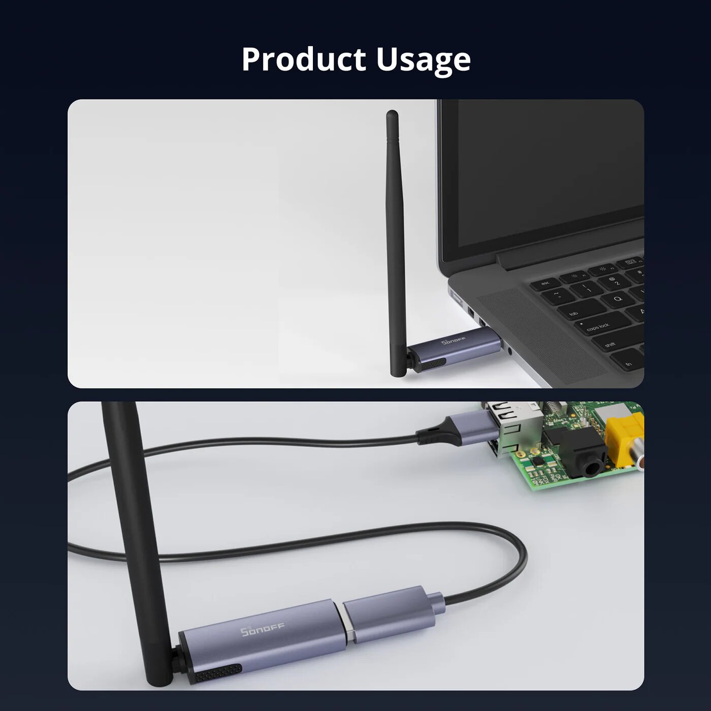 Zigbee/Thread Стик SONOFF USB Dongle Plus MG24 (Координатор) — фото 1