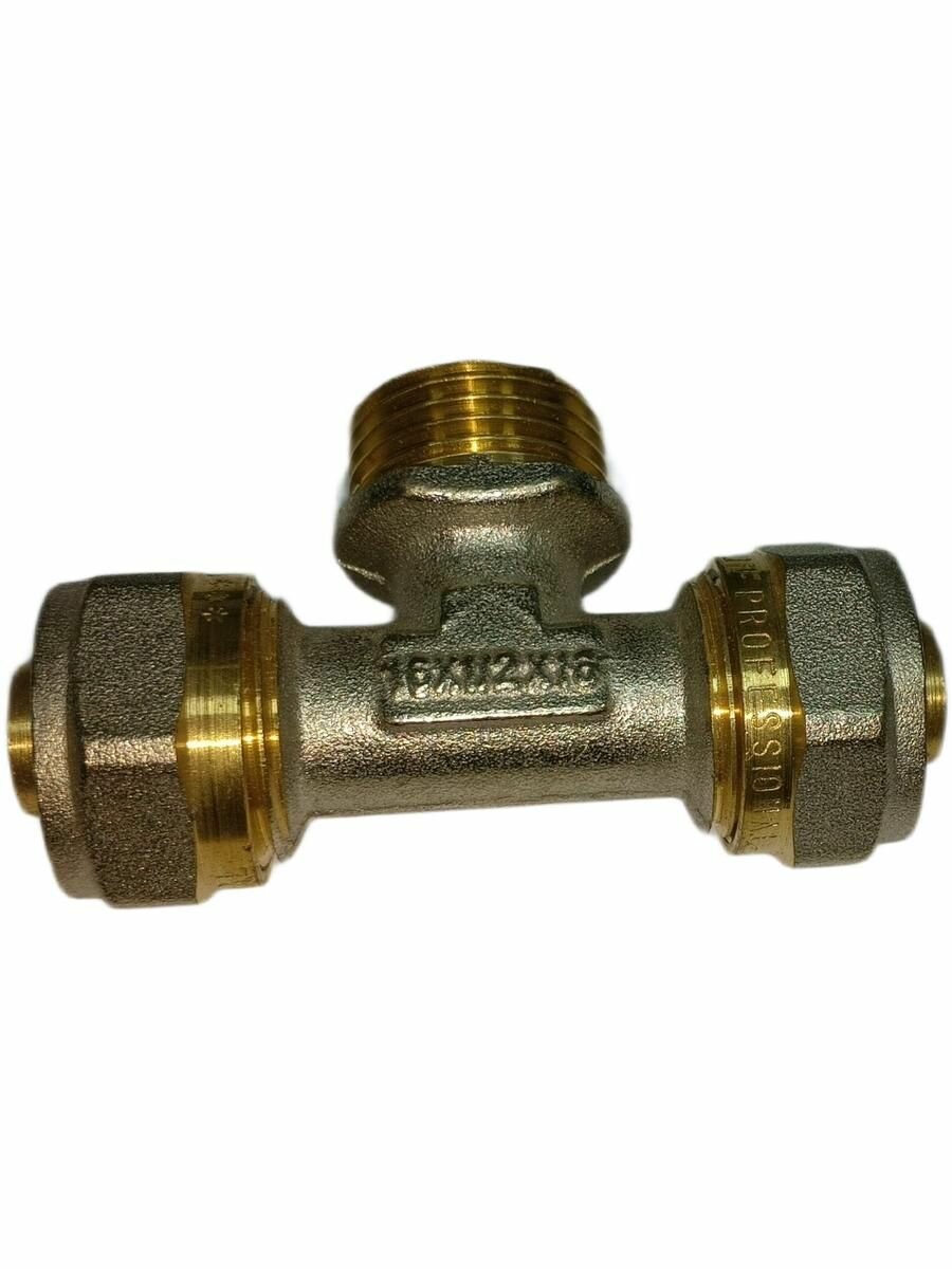 Тройник 16*1/2*16 ц/н/ц