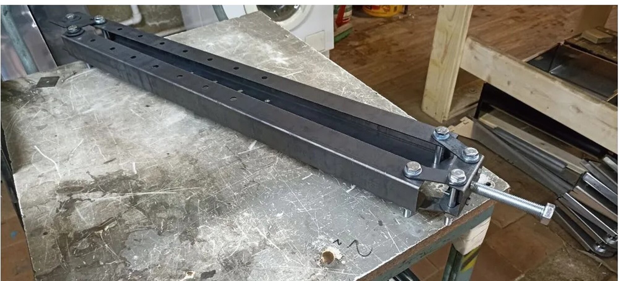 Струбцина Вайма для склейки неокрашенная 1100мм 2мм