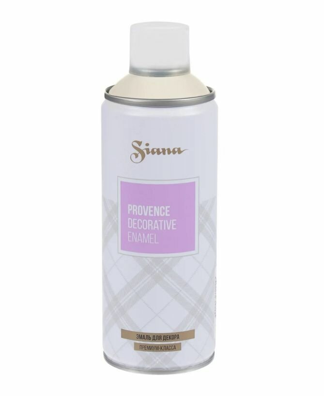 Эмаль аэрозольная Siana Provence слоновая кость 520Мл