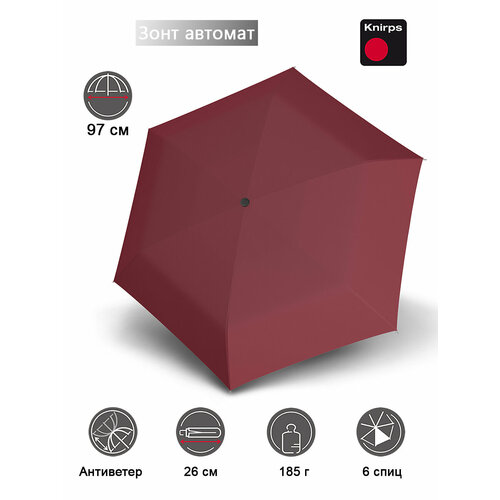 Мини-зонт Knirps, neon pink