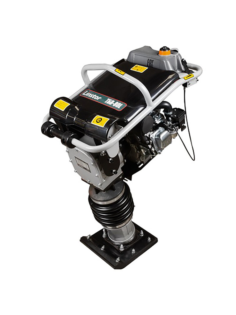 Вибротрамбовка Linstor TBВ-80L бензиновый двигатель Lifan 2.8 л 80кг