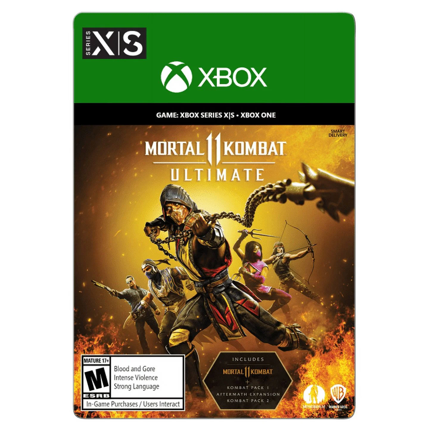 Игра Mortal Kombat 11: Ultimate Edition, цифровой ключ для Xbox One/Series X|S, русский язык, Аргентина