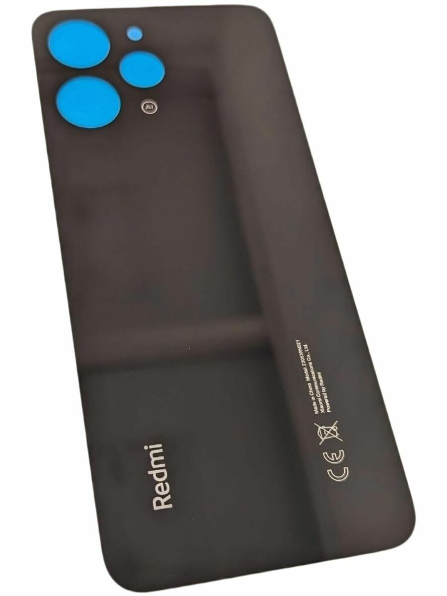 Xiaomi Redmi 12 Задняя крышка черная