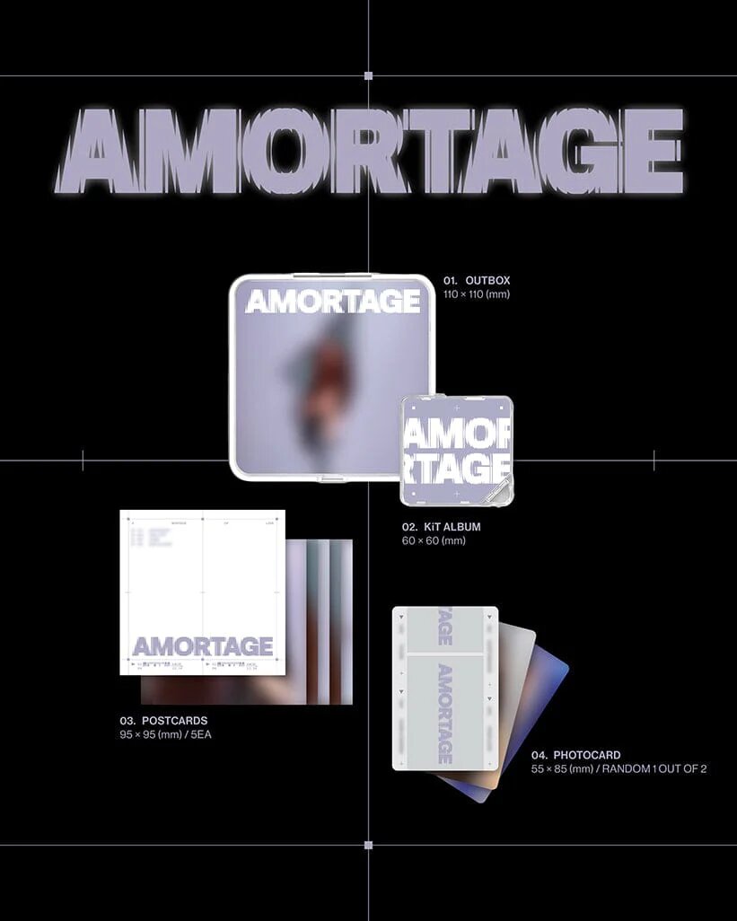 Альбом Jisoo amortage app version kpop — фото 1