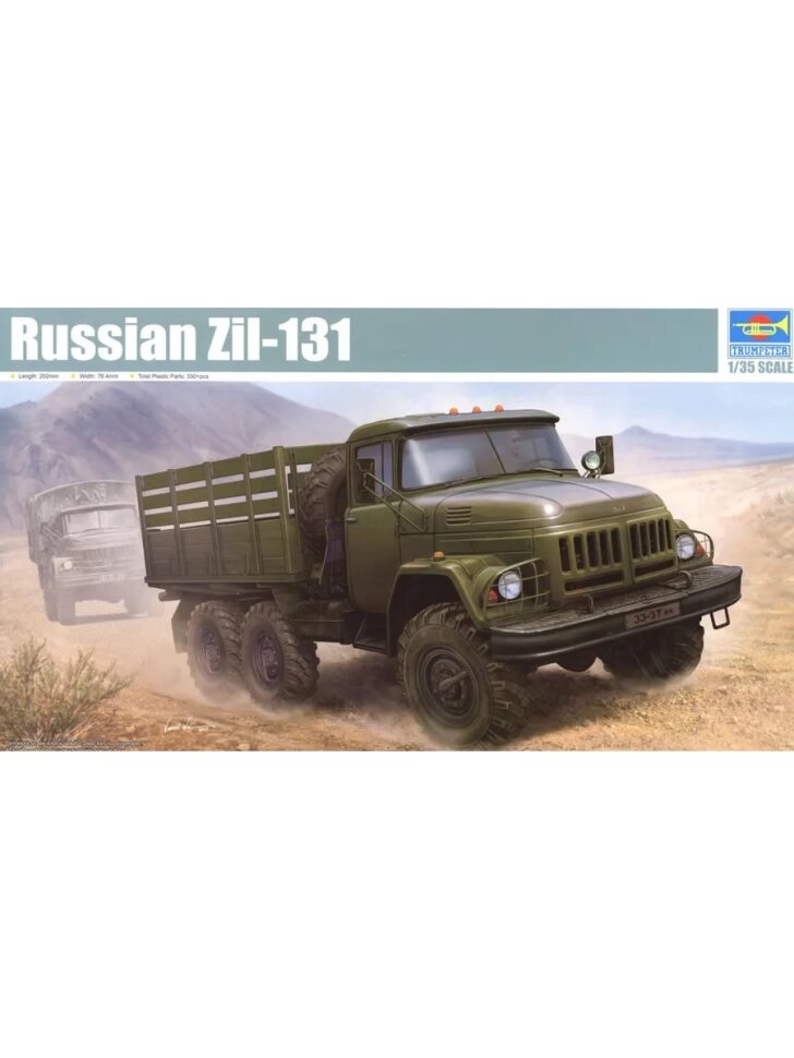 Сборная модель ЗИЛ-131 (1/35) Trumpeter 01031 — фото 1