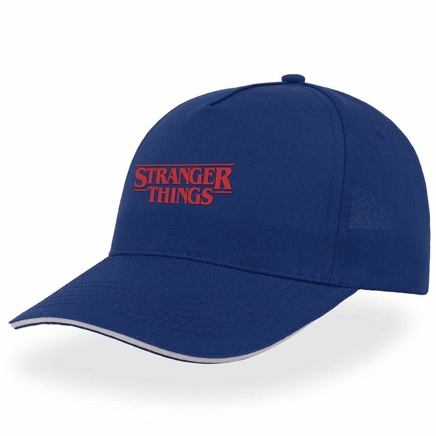 Кепка Странные дела (Stranger Things) синяя №3