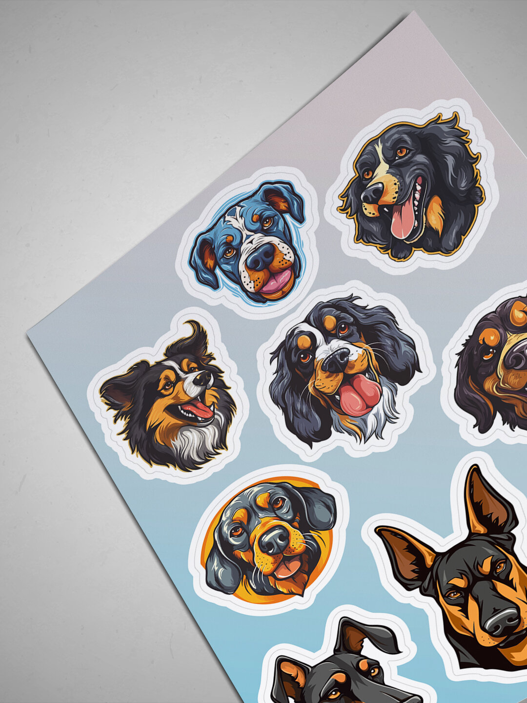 Наклейки с Собаками - Стикеры на телефон и авто — фото 1