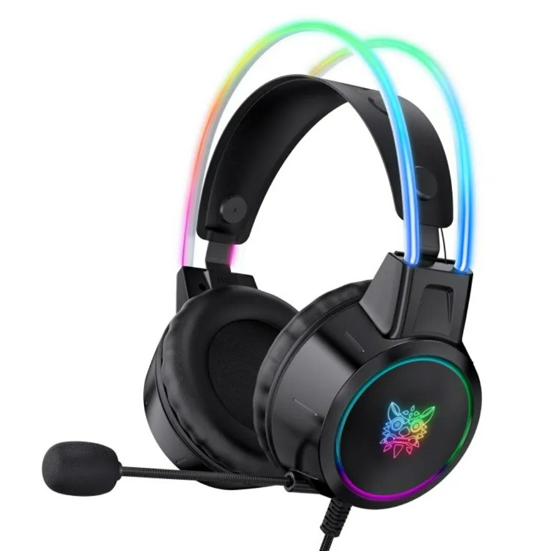 Наушники ONIKUMA X15 Pro, игровые, проводные, 40мм драйверы, черные