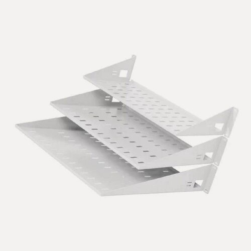 Изображение товара ЦМО Полка перфорированная консольная 2U, глубина 300 мм МС - 30