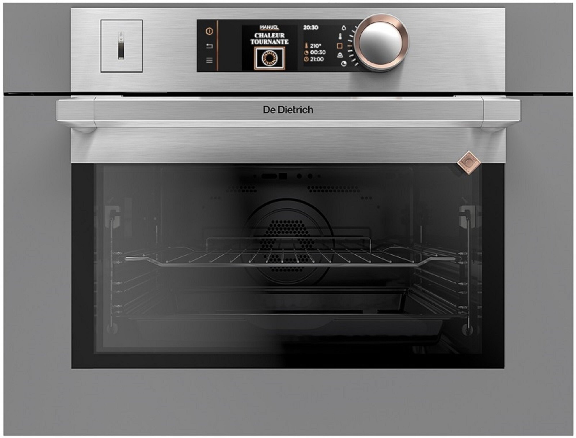 De Dietrich духовой шкаф С пароваркой DKR7580 серый арт. DKR7580G