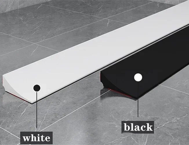 Силиконовая пробка для воды высотой 45 см зазор для кухонной столешницы удерживающая воду разделительная полоса для сухой и влажной воды барьер для душевой плотины