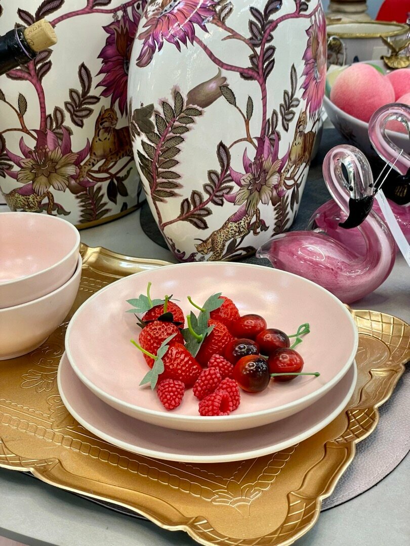 Фигурка декоративная Малина ягода 5 шт Casaentera CE12-10084629-5 красный 20х20х25h