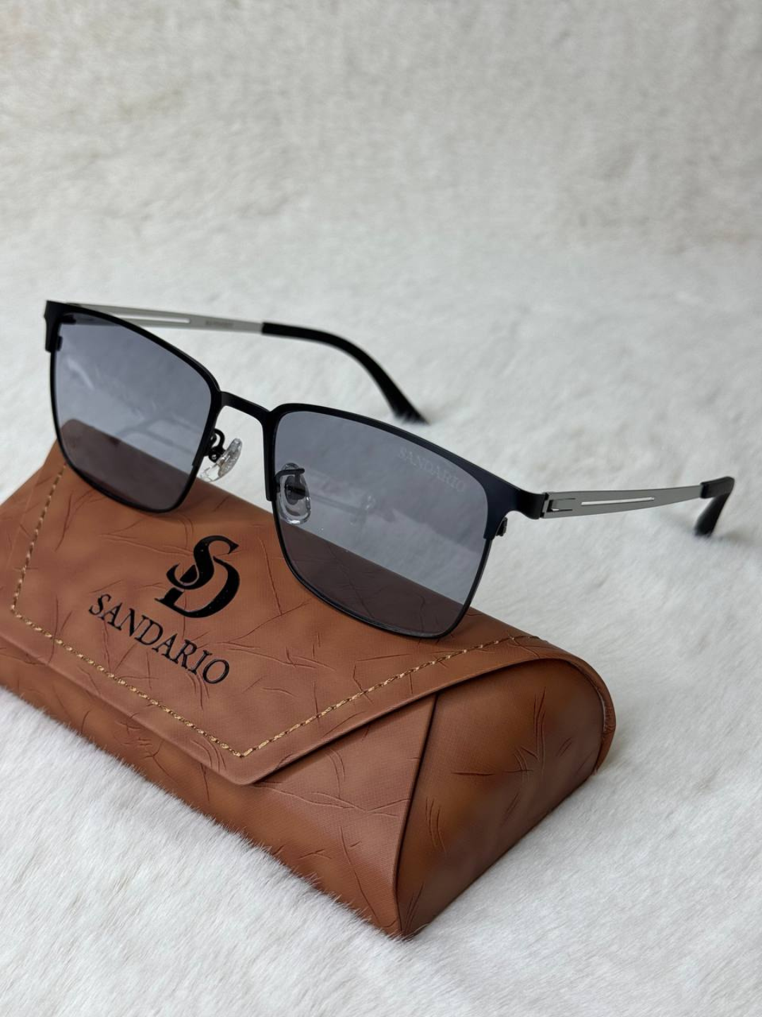 Солнцезащитные очки SANDARIO, серый — фото 1