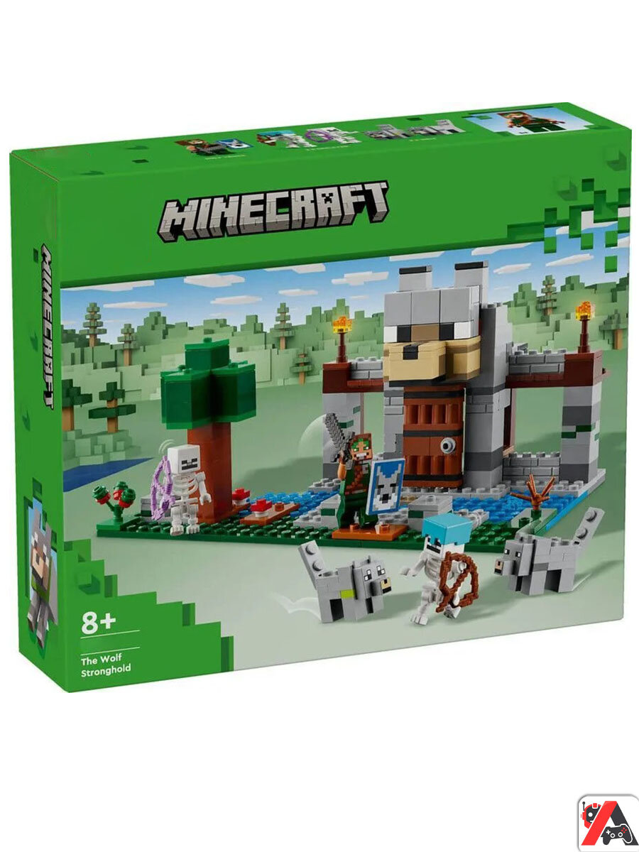 Конструктор Майнкрафт Волчья крепость