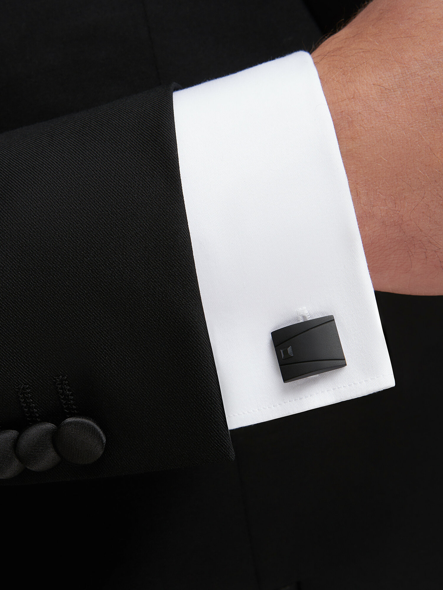 Запонки HENDERSON, черный — фото 1