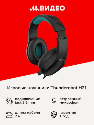 Изображение товара Игровые наушники Thunderobot H21 (JT00FZ000RU)