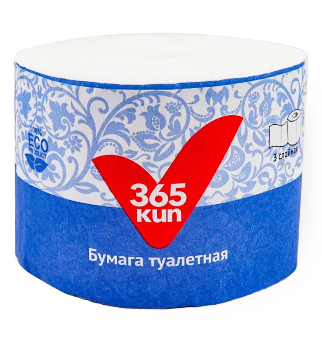 Туалетная бумага 365 KUN, 1 шт