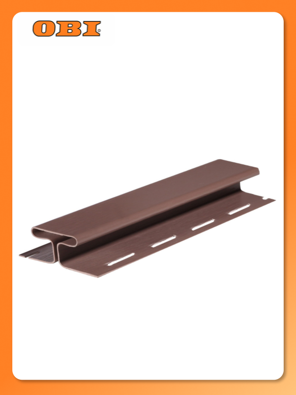 Профиль Fineber Н-образный виниловый 305 см цвет цикорий