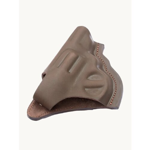 Кобура для револьвера Бульдог KURS коричневая РГ-9 Викинг кожа, коричневая