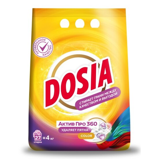 Стиральный порошок Dosia Optima Color 4 кг