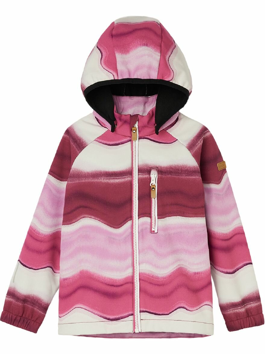 Куртка Lassie Vantti, размер 134, розовый/белый — фото 1
