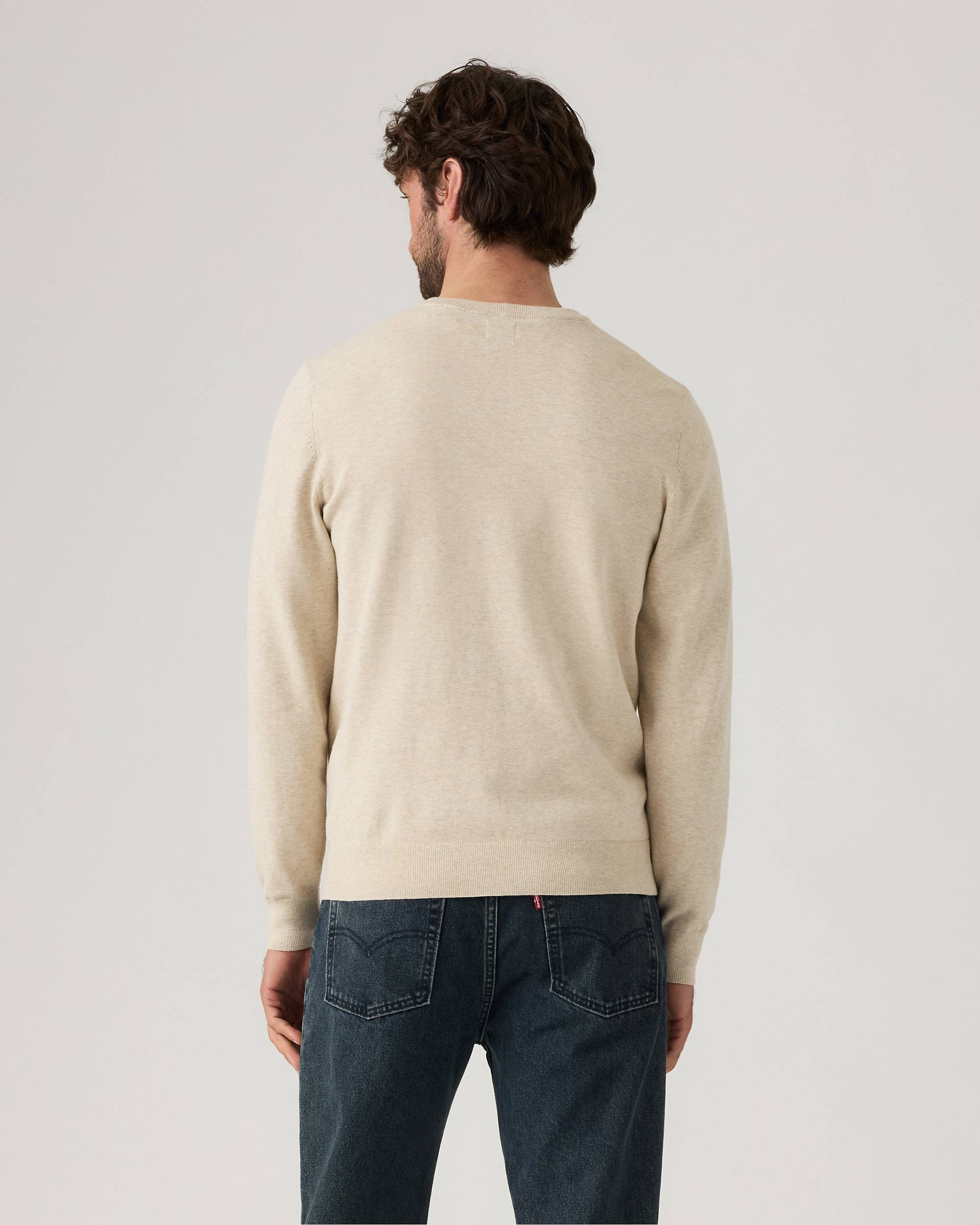 Свитшот Levi's, размер L, , бежево-серый — фото 1