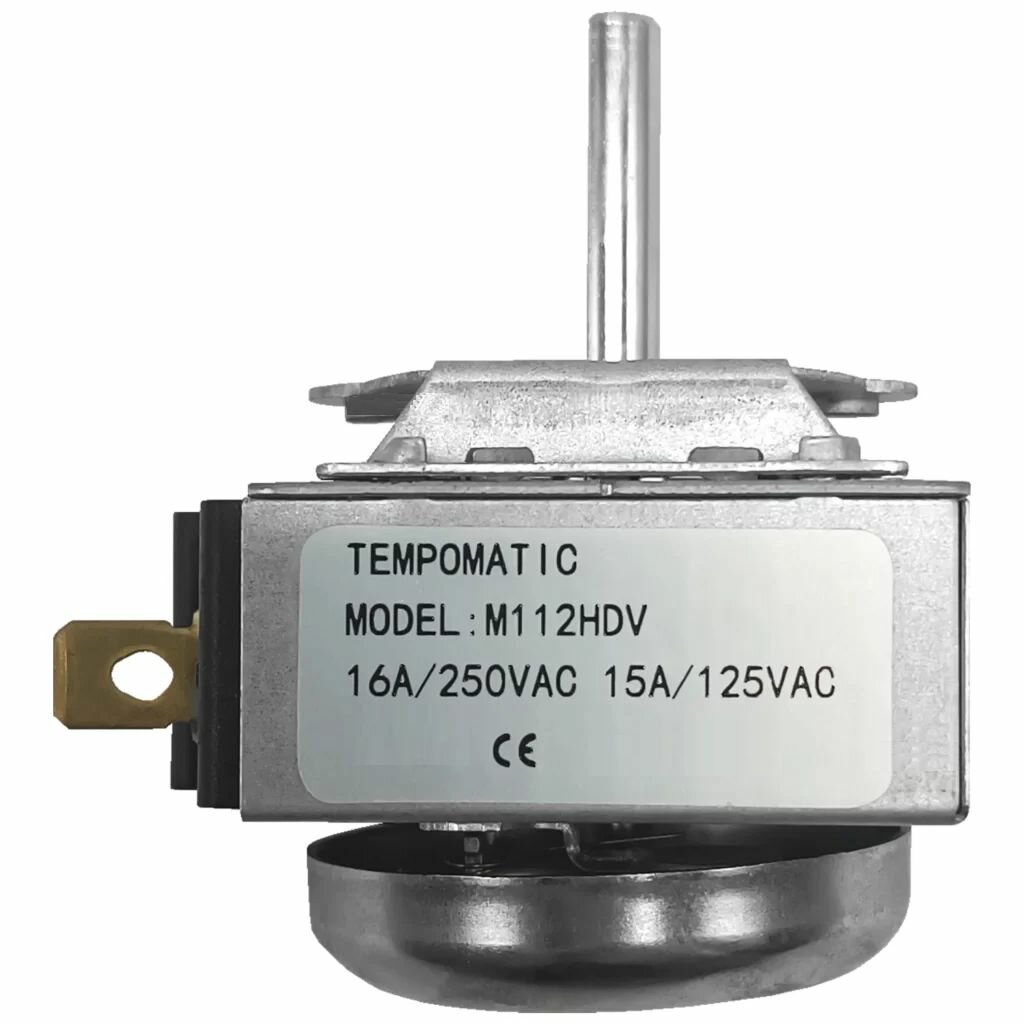 Таймер (реле времени) для духовки и плиты на 120 минут с длинным валом длиной 25мм