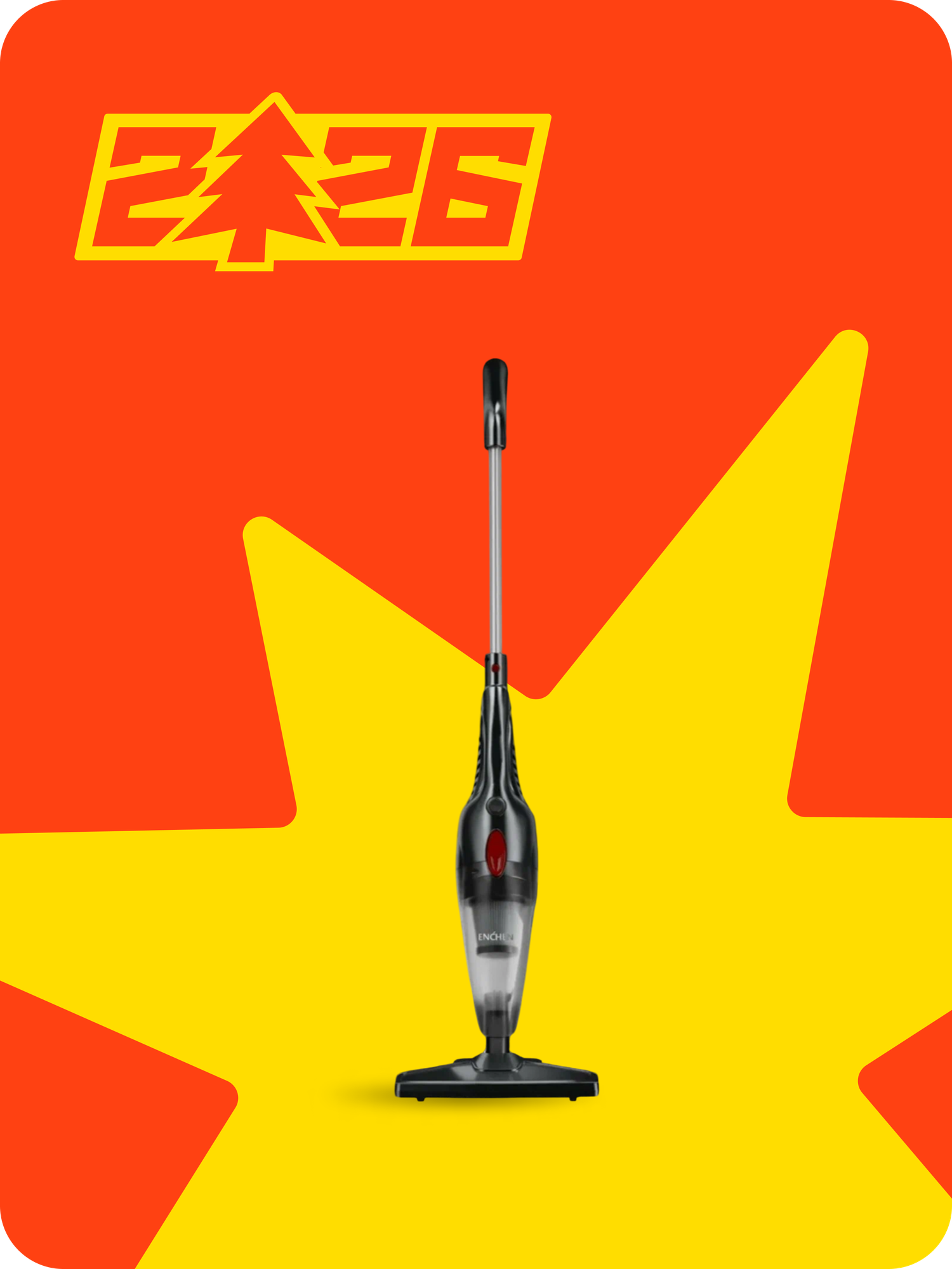 Пылесос вертикальный Xiaomi Enchen V1, для любого типа покрытия, pilesos, с hepa фильтром