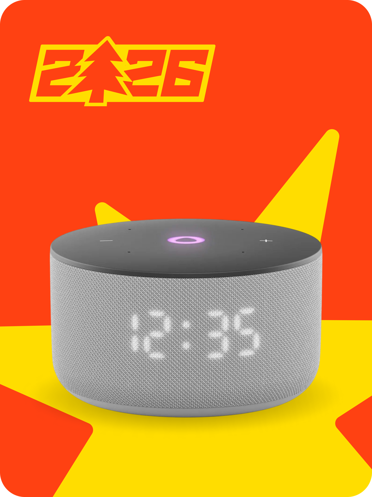 Умная колонка Яндекс Станция Мини 3 с Алисой , серый, 12 Вт