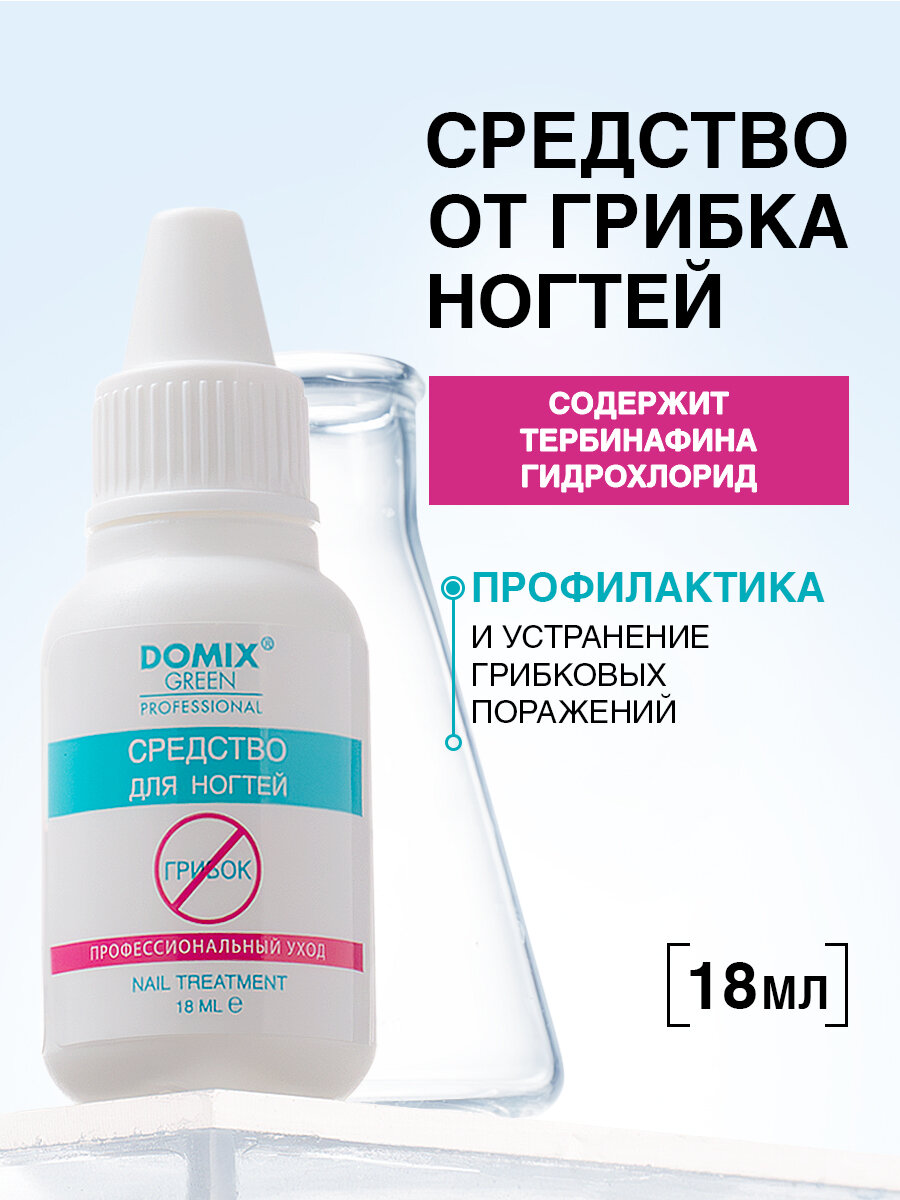 Профессиональное средство - раствор от грибка ногтей на ногах 18мл