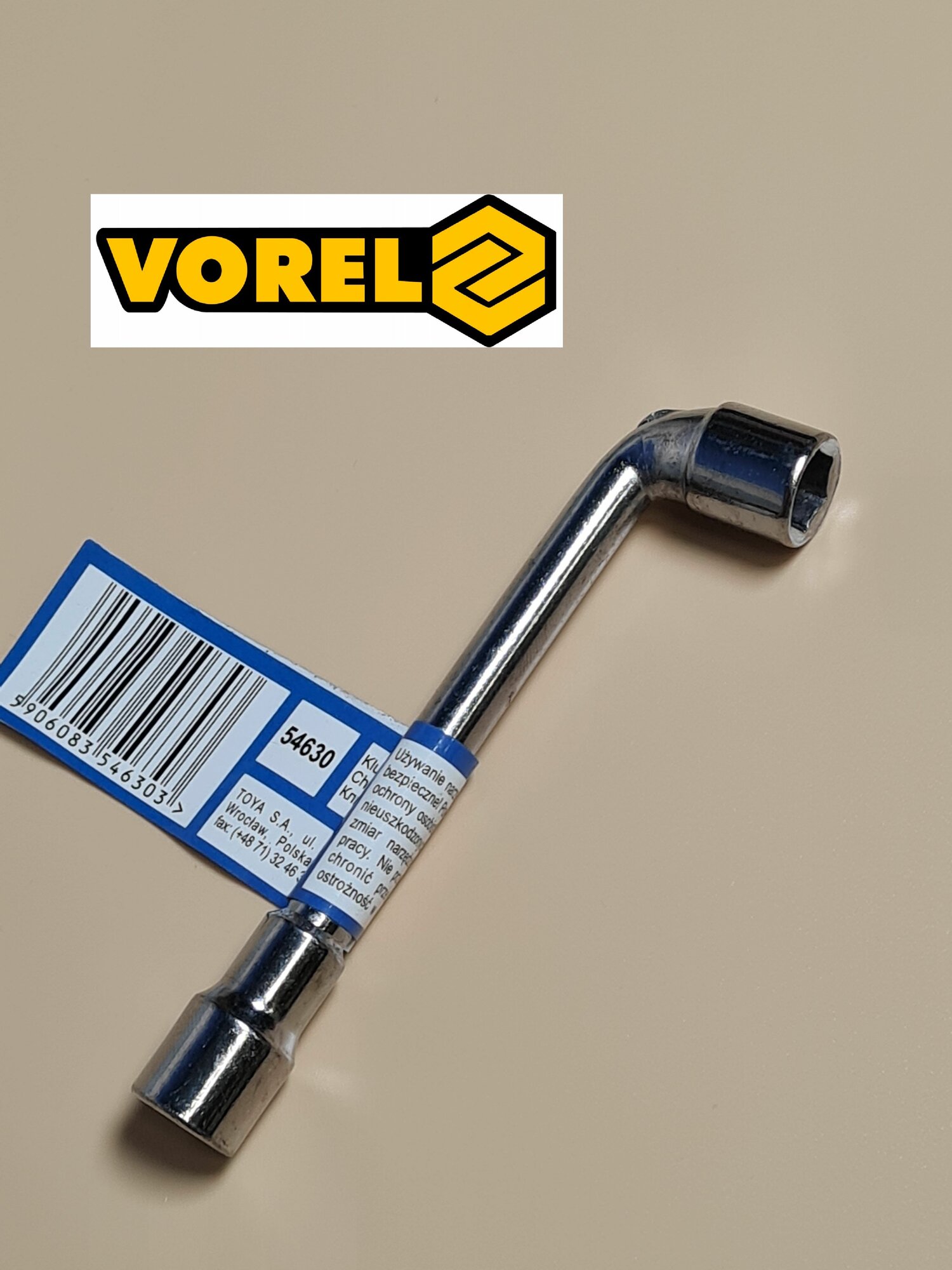 Трубчатый торцевой ключ Vorel 9 мм арт.54630