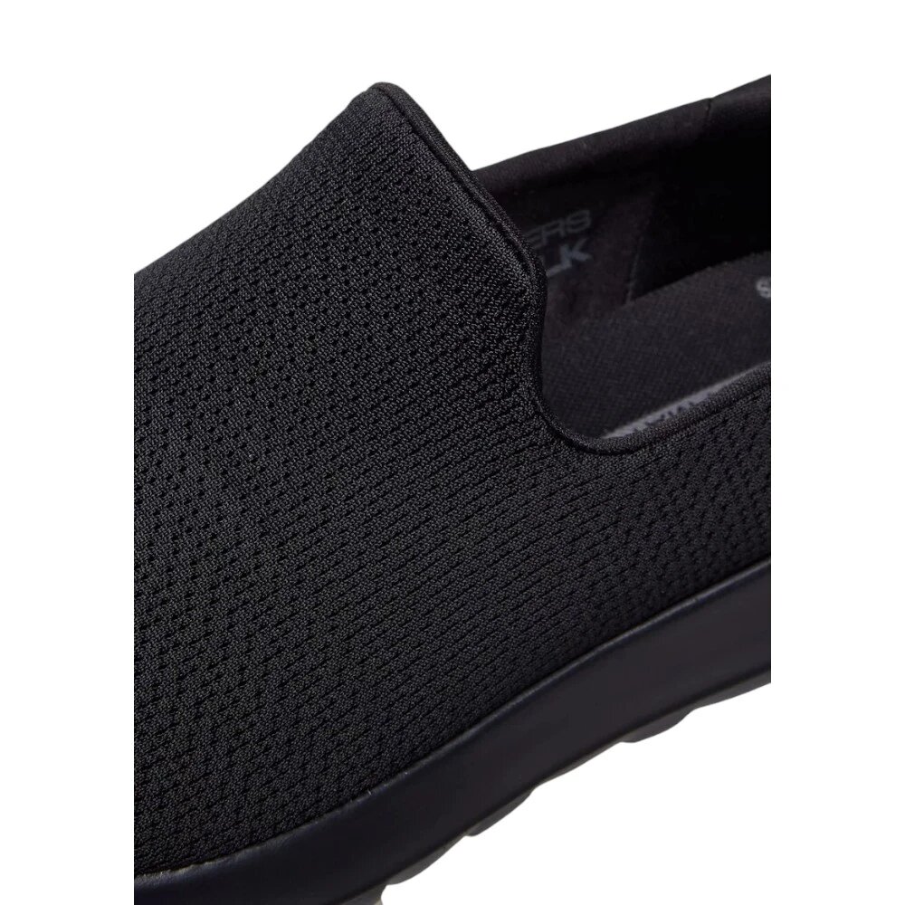 Слипоны SKECHERS, размер 9 US, черный — фото 1