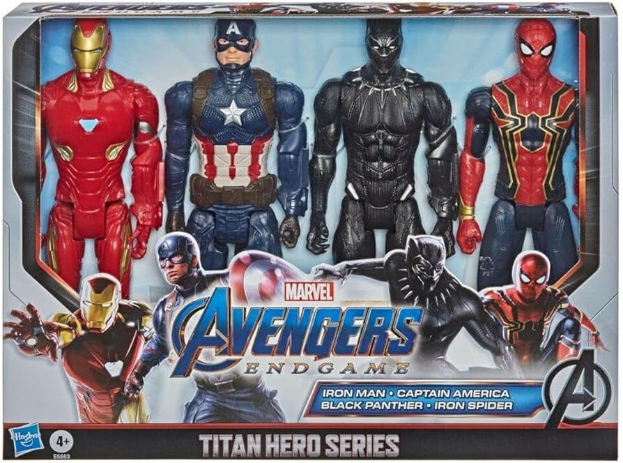 Фигурки "Marvel Avengers Endgame Titan Hero Series", 4 шт, 30 см — фото 1