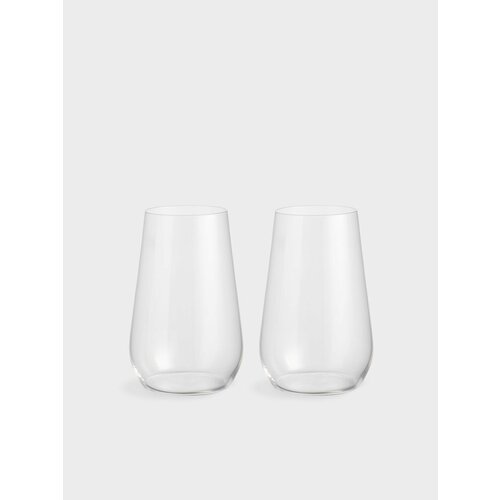 Стакан, 14 см, 580 мл, 2 шт, кристальное стекло, Ferentino, Kuchenland