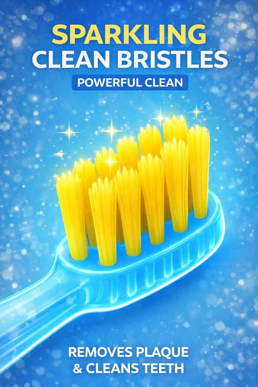 Зубная щётка atomy "Атомная", для детей, гипоаллергенная, синяя