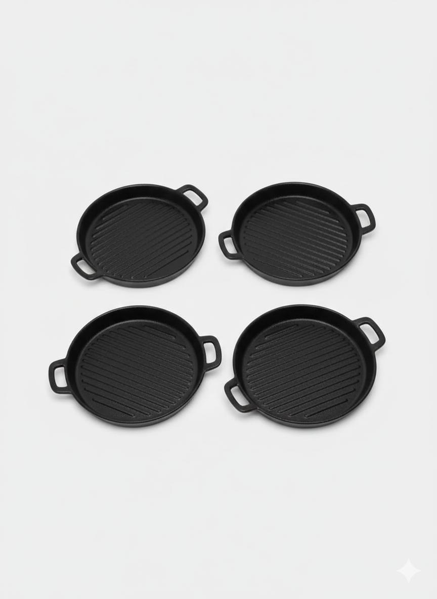 Круглые керамические тарелки "HAPPY KITCHEN", бренд, ручная работа