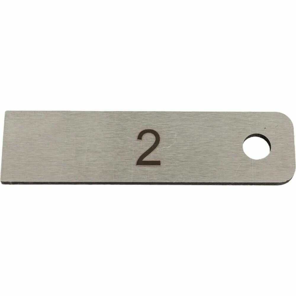 Плоский калиброванный щуп элемент 2 мм 393620.001.001