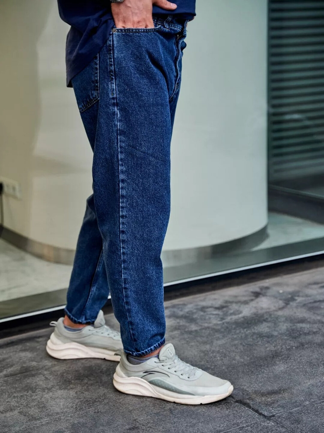 Джегинсы , размер 32, синий — фото 1