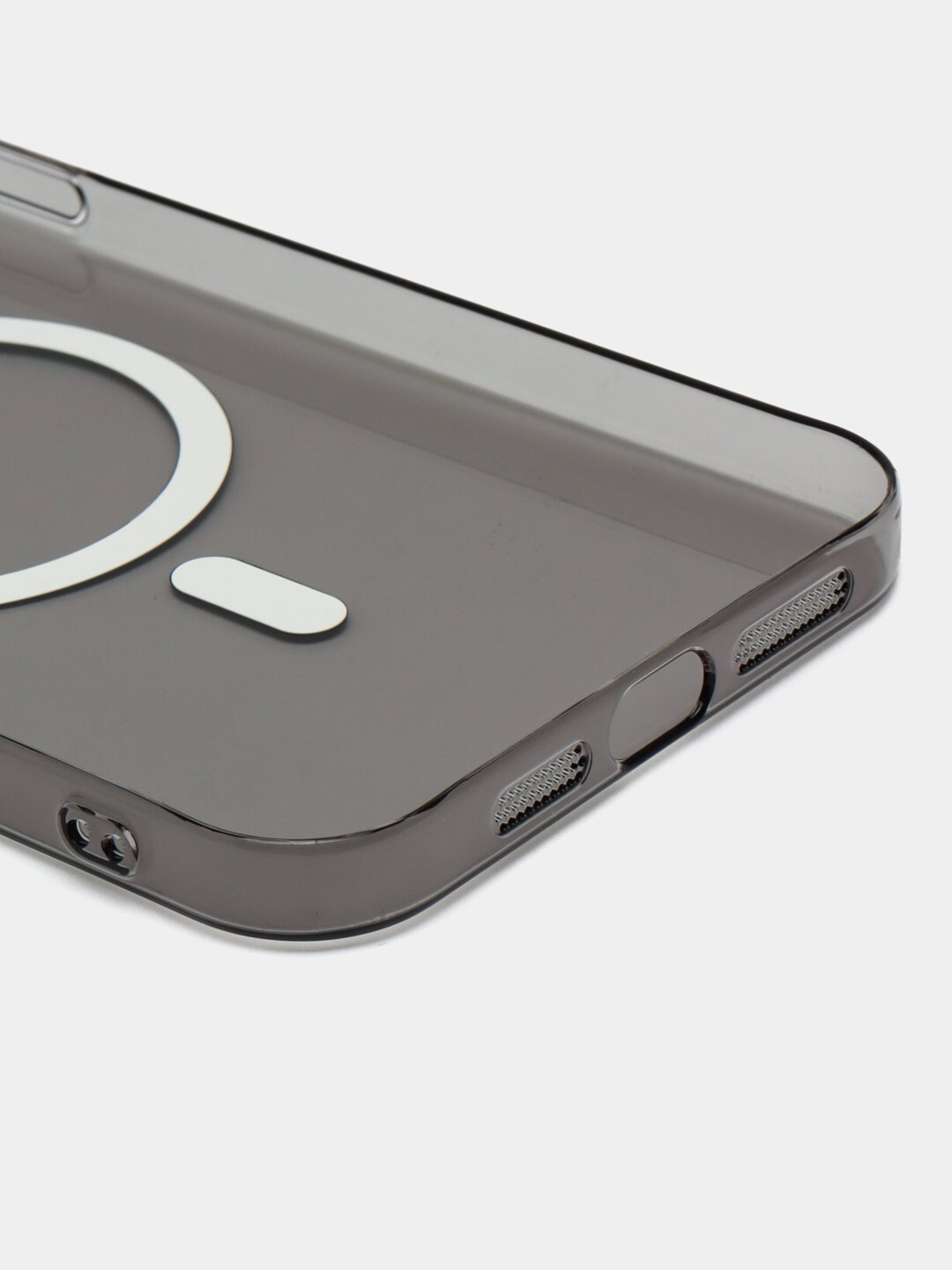 Чехол 7MILLIARD для iPhone 15 Pro, магнитный, прозрачный, ударопрочный — фото 1