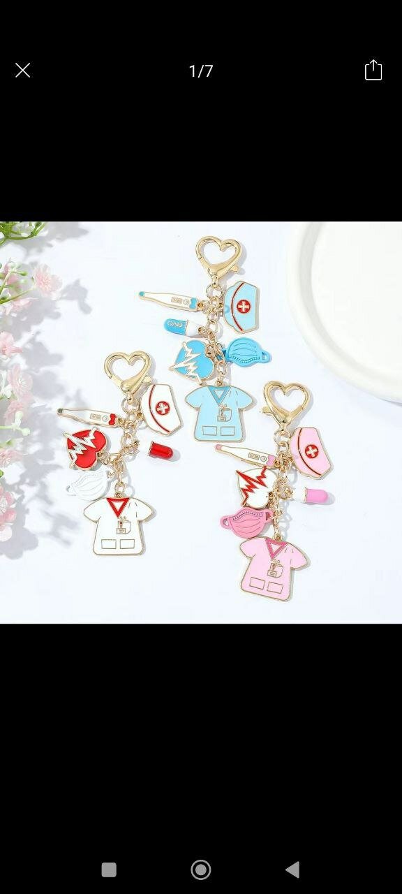 Брелок Baby NC, красный — фото 1