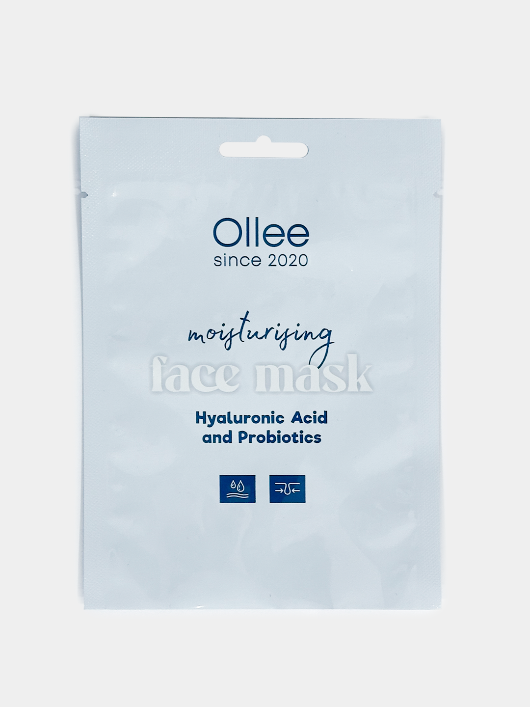 Тканевая маска Ollee увлажняющая, для всех типов кожи, эффект увлажнения