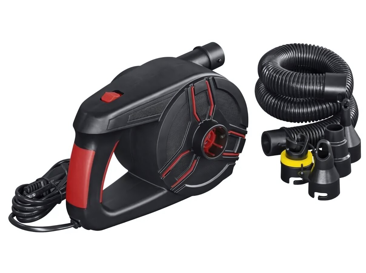 Насос электрический Bestway Powergrip PRO AC, 220В, повышенная мощность 500Вт, 1200 л/мин, 4 адаптера