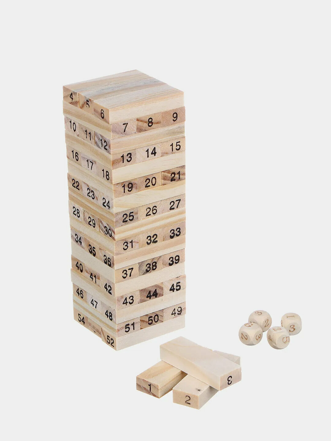 Настольная игра 2 в 1 "Падающая Башня" / "Дженга", аналог, бренд, аналог игры "Дженга" — фото 1