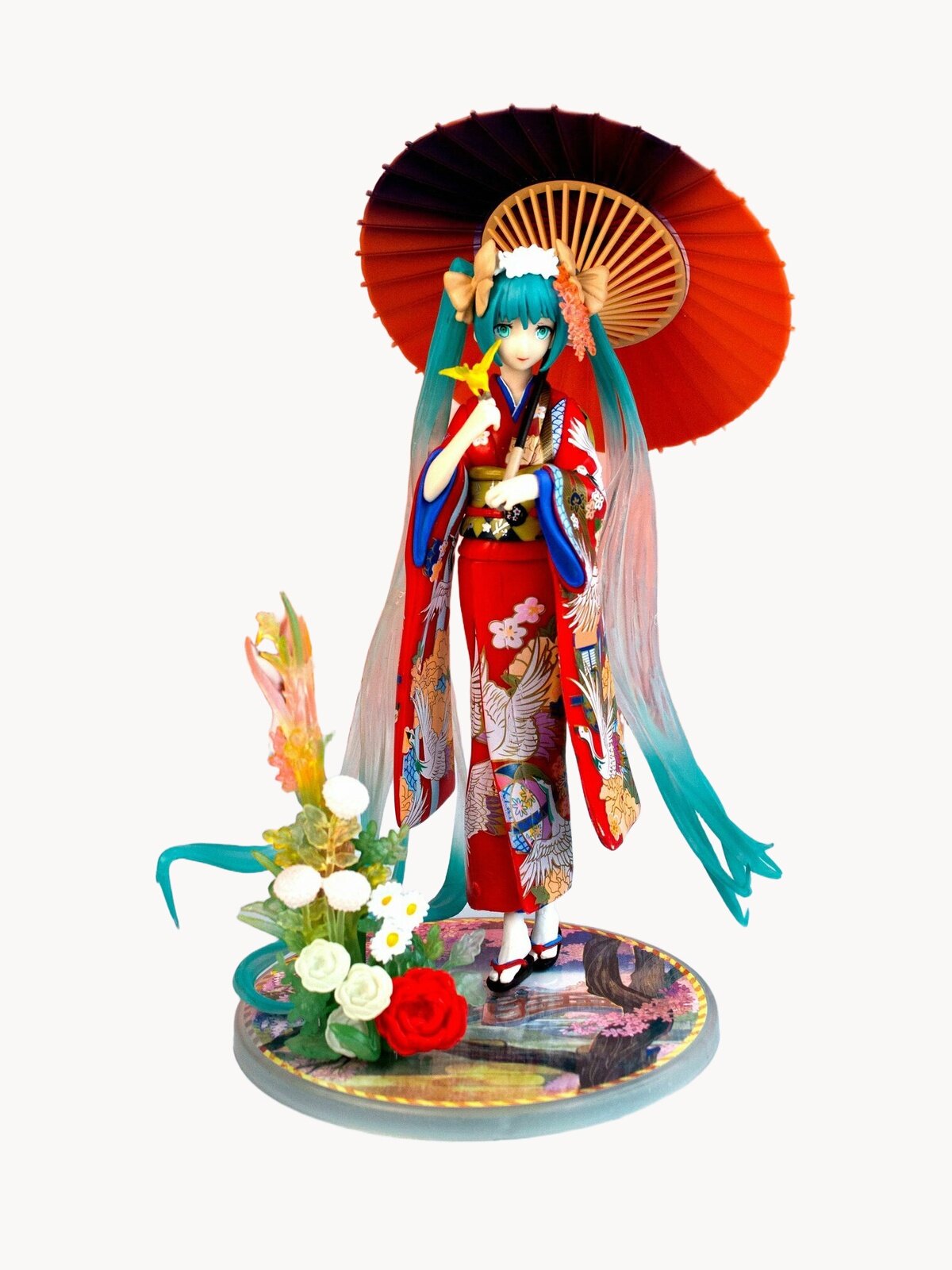 Аниме фигурка Сакура Мику Sakura Miku вокалоид 23 см