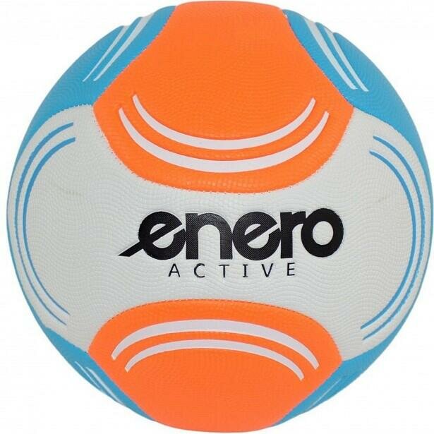 Decathlon Футбольный мяч, пляжныйEnero Soft Touch Active размер 5, белый/голубой/оранжевый