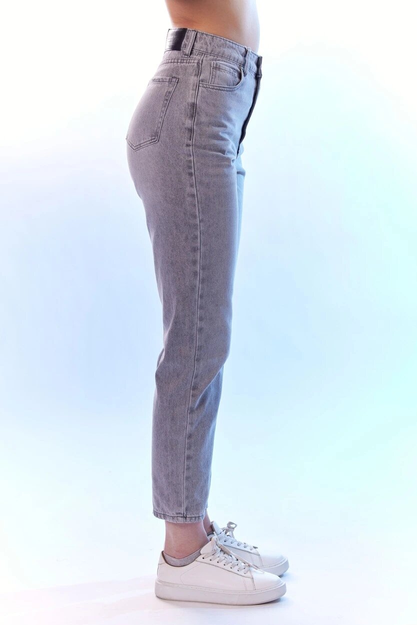 Джинсы Selfie, размер 26, светло-серый — фото 1