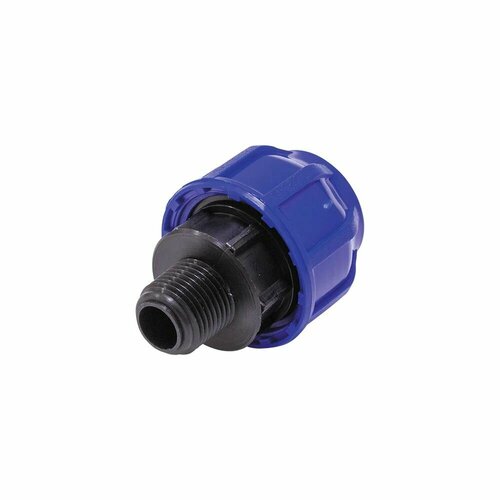 фото Муфта пнд компрессионная переходная d 32 х 3/4" нр цена за 1шт